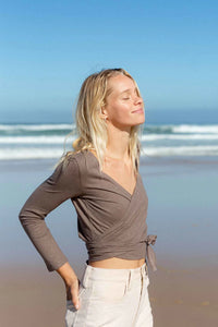 SHAIA Wrap Top