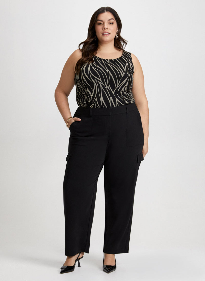 Modern Fit Straight Leg Cargo Pants