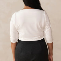 EFFORTLESS Boat Neck Top