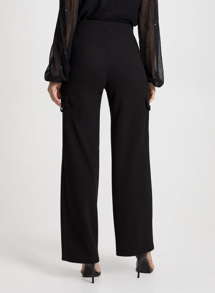 Straight Leg Pull-On Cargo Pants